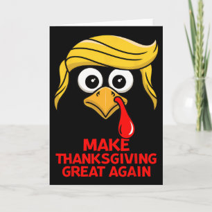 Tarjeta Haz el Día de Acción de Gracias Grande Otra Vez Tr