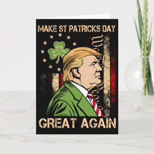 Tarjeta Haz el Día de San Patricio Grande de Nuevo Diverti