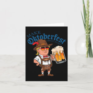 Tarjeta Haz grande de nuevo divertido festival de cerveza 