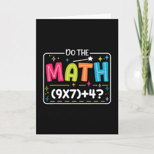 Tarjeta Haz las cuentas 67 Meme Coincidencia Profesor Dive