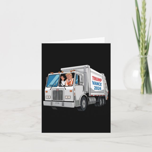 Tarjeta Haz que la basura americana sea genial de nuevo Tr (Anverso)