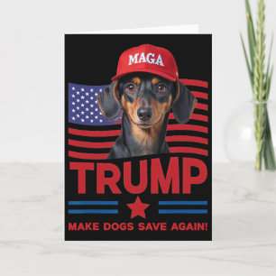 Tarjeta Haz que los perros se salven de nuevo divertido Tr