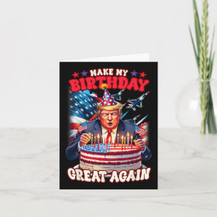 Tarjeta Haz que tu cumpleaños sea grande de nuevo