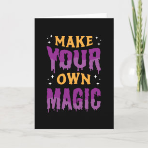 Tarjeta Haz tu propia magia