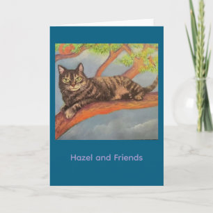 Tarjeta Hazel y sus amigos