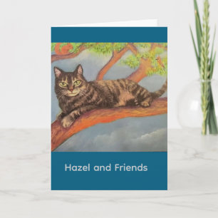 Tarjeta Hazel y sus amigos