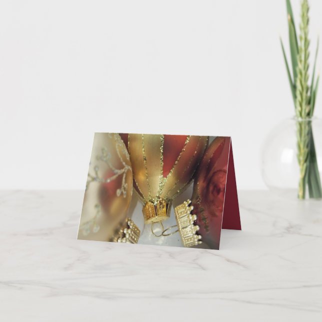 Tarjeta (HB) - Ornamentos (Anverso)