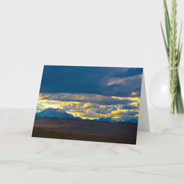 Tarjeta HDR de Sierra Nevada (Anverso)