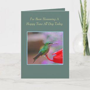 Tarjeta He estado tartamudeando un tono feliz/pensando en