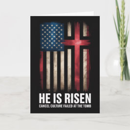 Tarjeta He Is Risen Cancel Culture Failed At The Tomb East