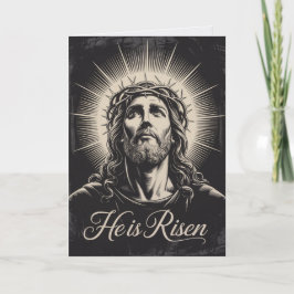 Tarjeta He Is Risen Easter Bulk Cards Church Greeting