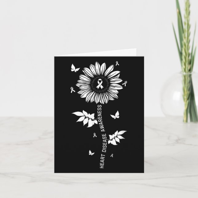 Tarjeta Heart Disease Awareness Month  (Anverso)