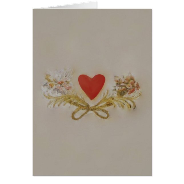 Tarjeta ~ Heart II (Frente)