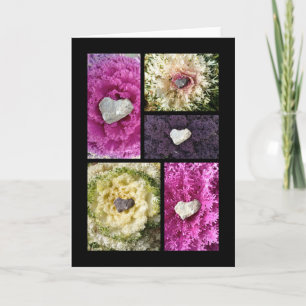 Tarjeta Heart Kale