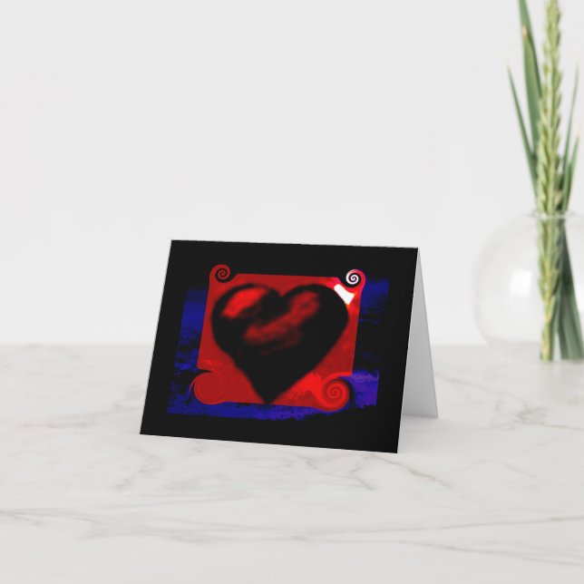 Tarjeta Heart Notecard (Anverso)