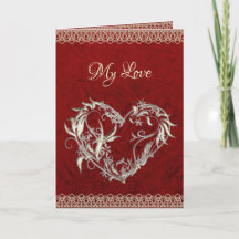 Heart, Pearls & Roses Valentine