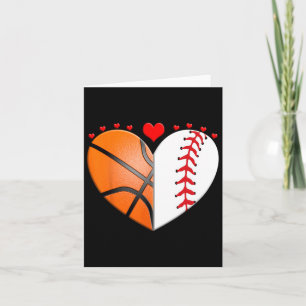 Tarjeta Heart Sketll Vender Día de San Valentín Deportes L