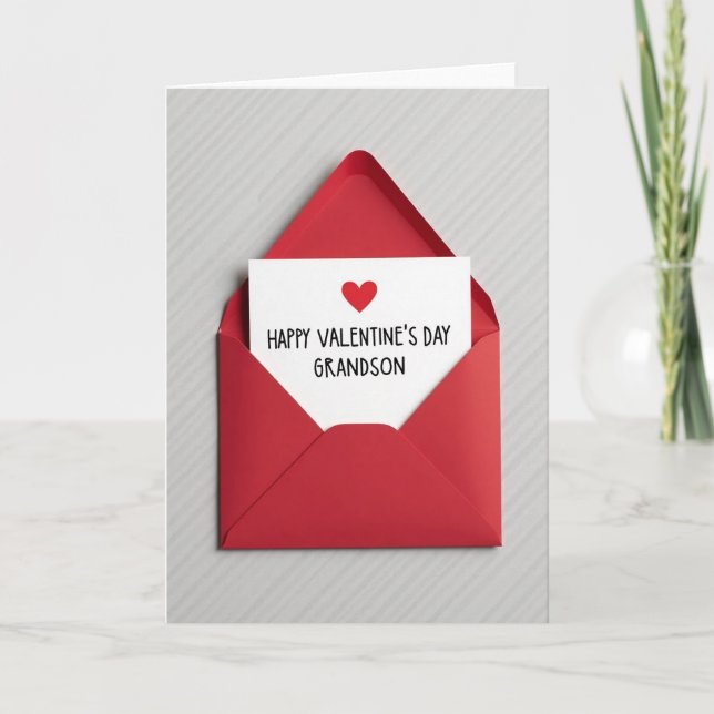 Tarjeta Heartfelt Red Envelope Card (Anverso)