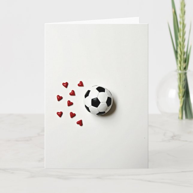 Tarjeta Heartfelt Soccer Card (Anverso)