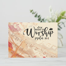 Hecha para adorar la cita cristiana Salmo 95:1 Bib