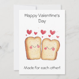 Tarjeta Hecho el uno para el otro – San Valentín divertido