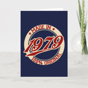 Tarjeta Hecho En 1979