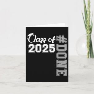 Tarjeta Hecho En Bruselas, El Año 2025. Graduación De 25 H