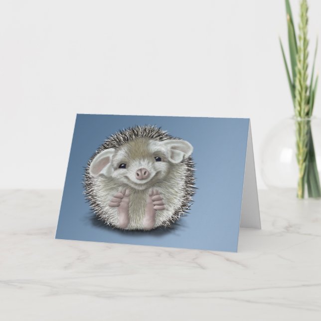 Tarjeta Hedgehog (Anverso)