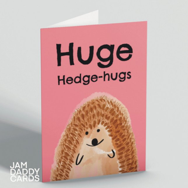 Tarjeta Hedgehog Ponte Bien (Subido por el creador)
