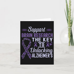 Tarjeta Heimerheimer Lesiones Cerebrales Diseño Purple Hei