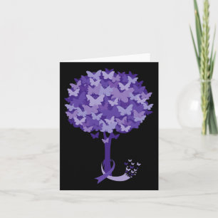Tarjeta Heimerheimer Pansy Morple Floral Dementia Heimerhe