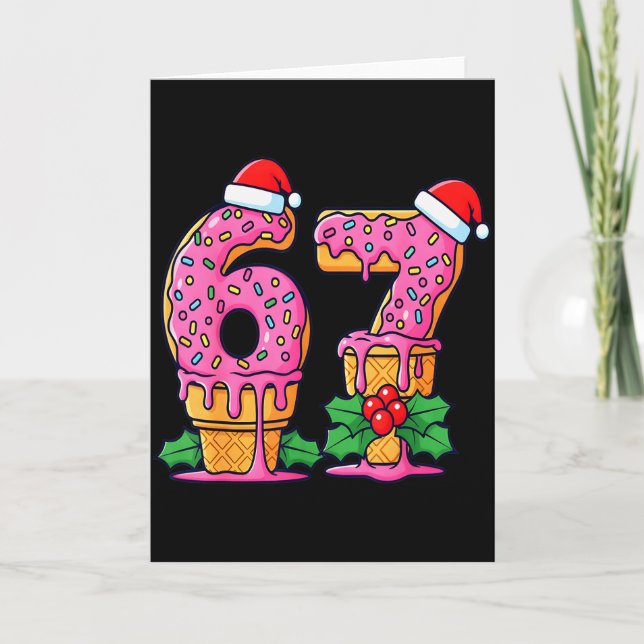 Tarjeta Helado de goteo de béisbol 67 Estilo de vida de bé (Anverso)