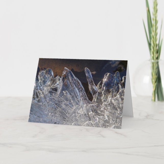 Tarjeta Helado de invierno Notecard (Anverso)