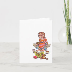 Tarjeta Helado de las mujeres embarazadas Notecard