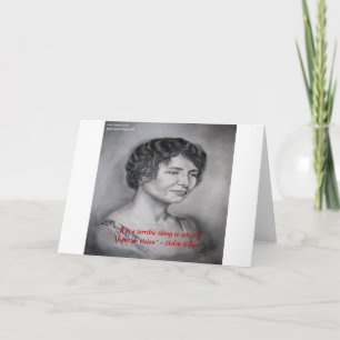 Tarjeta Helen Keller Tiene Cita De Sabiduría De Visión