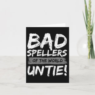 Tarjeta Hélices Del Mundo Untie Dyslexia Ribbon