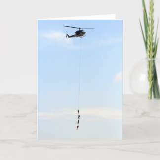 Tarjeta Helicopter Greeting Card