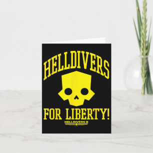 Tarjeta Helldivers 2 videojuego Sony Playstation para Libe
