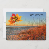 Hello Fall Hilton Head Island Beach South Carolina