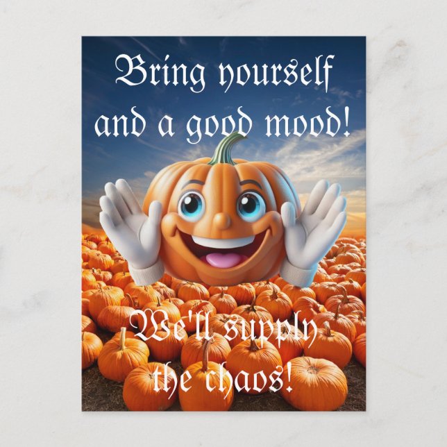 Tarjeta Helloween (Anverso)