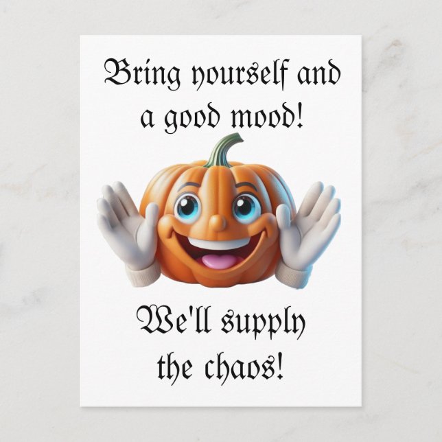 Tarjeta Helloween (Anverso)