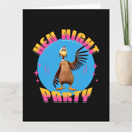 Tarjeta Hen Night Fiesta Funny Bachelorette Party