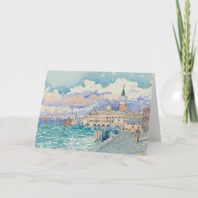 Tarjeta Henri-Edmond Cross - Venecia, 1903 (Anverso)