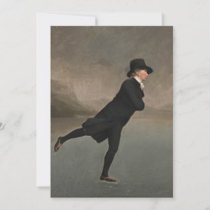 Tarjeta Henry Raeburn - El Ministro de Patinaje