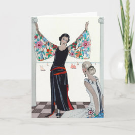 Tarjeta Here Are My Wings - George Barbier