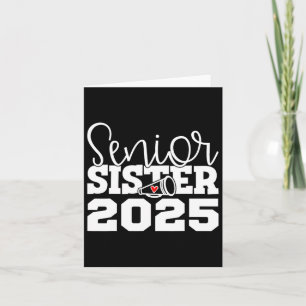 Tarjeta Hermana animadora senior animar Cl de 2025 graduad