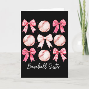 Tarjeta Hermana Bysebyll Coqueta Lazo Día de Juego Bysebyl