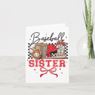 Tarjeta Hermana de Bysebyll Coquette Bow Mayor fanático de