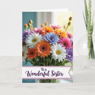 Tarjeta Hermana de Flores Radiantes