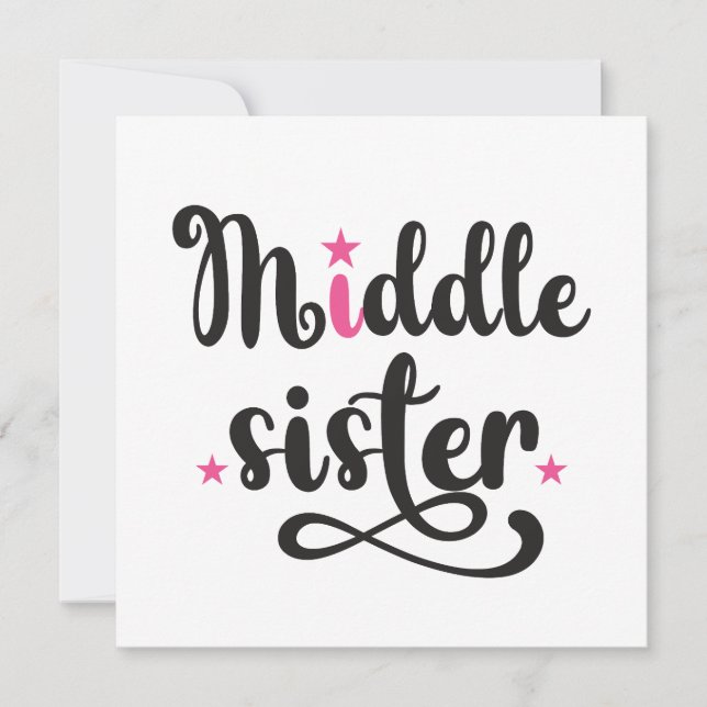 Tarjeta Hermana del Medio, Estrellas Cutas (Anverso)